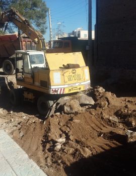 اجرای گودبردای و تخریب (1)